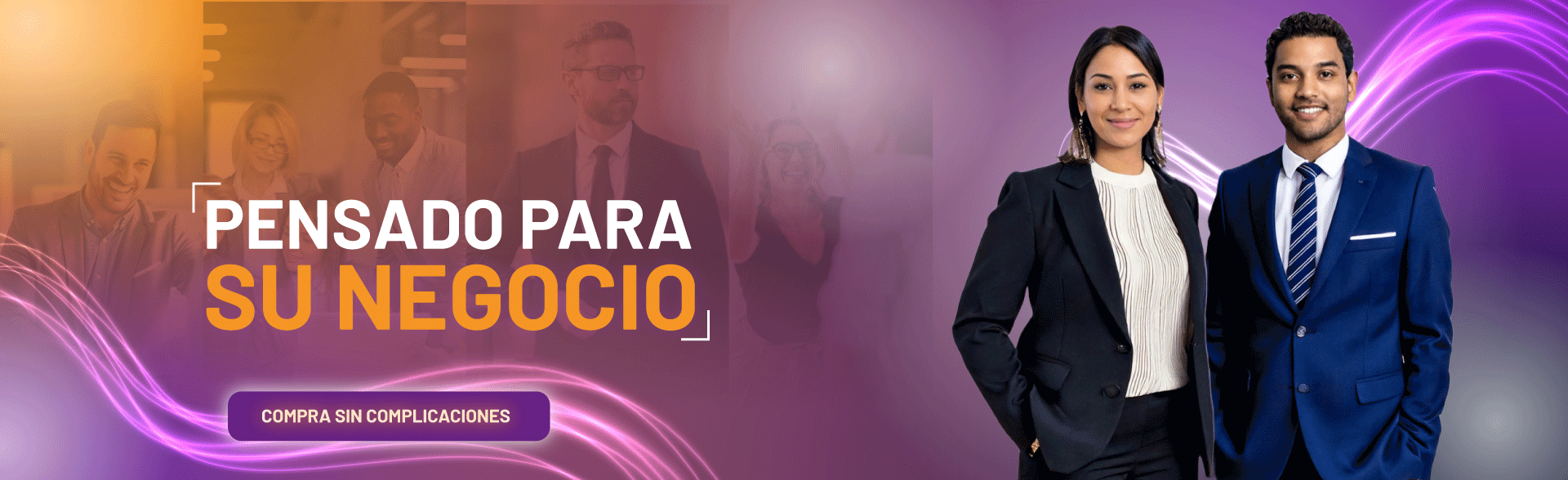 Banner Velonet para servicios de internet empresarial