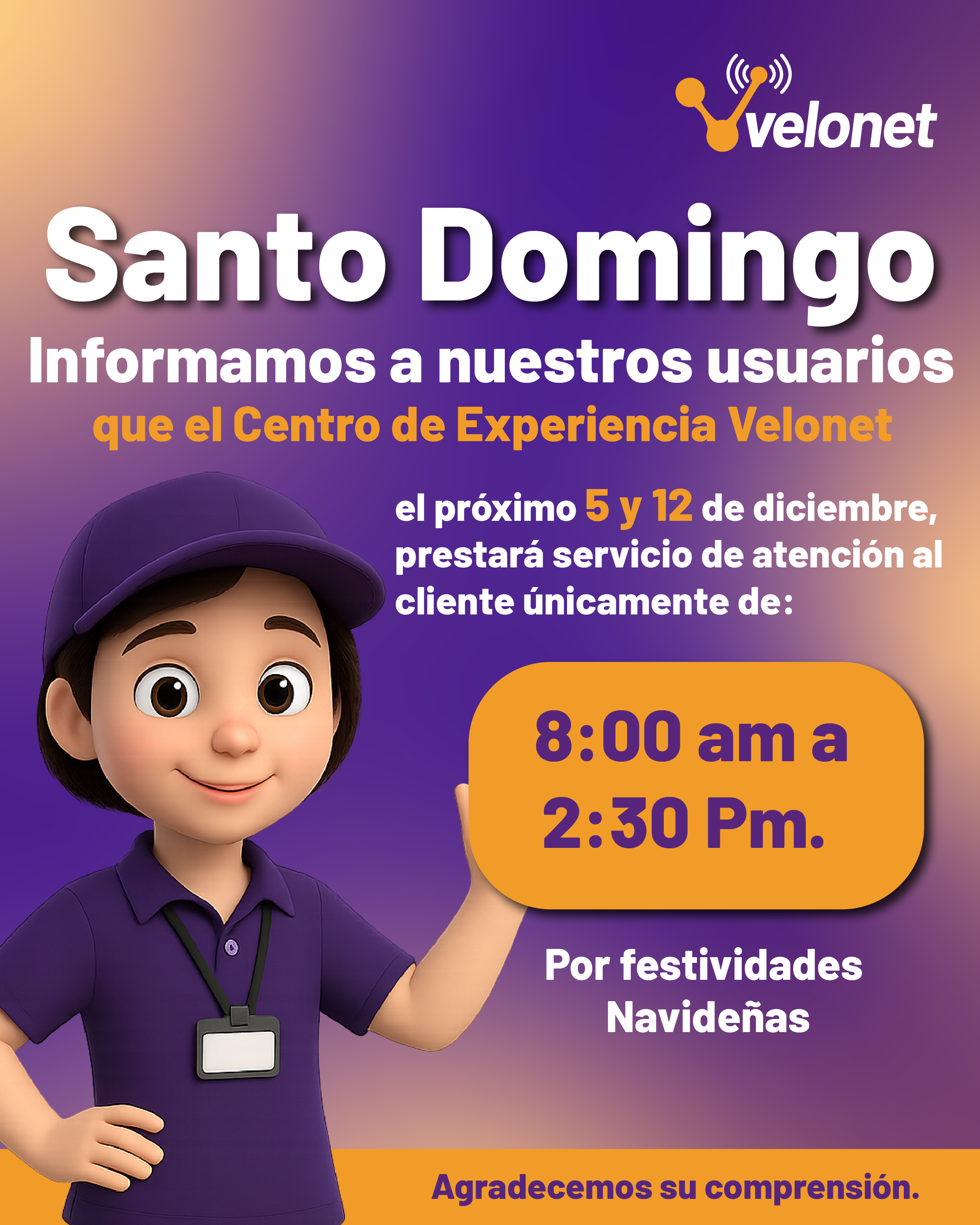 Horario CEC Santo Domingo